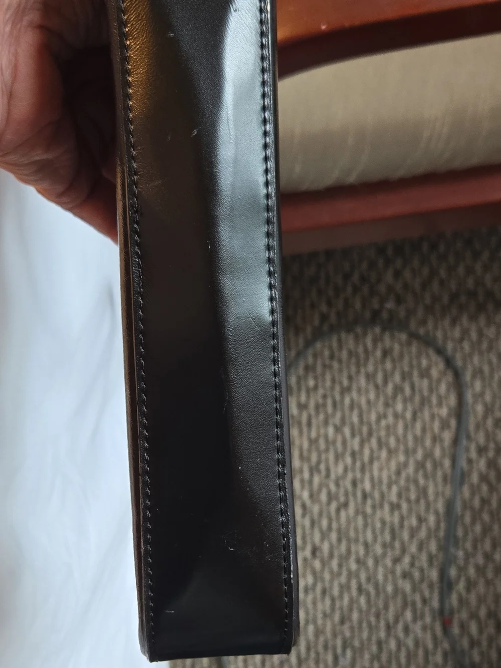 kate spade Black Leather Shoulder Bag